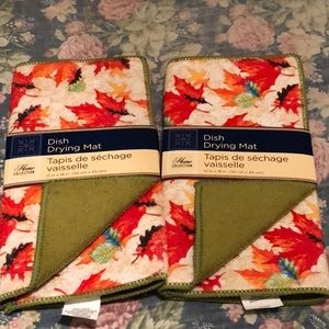 Dish drying mats